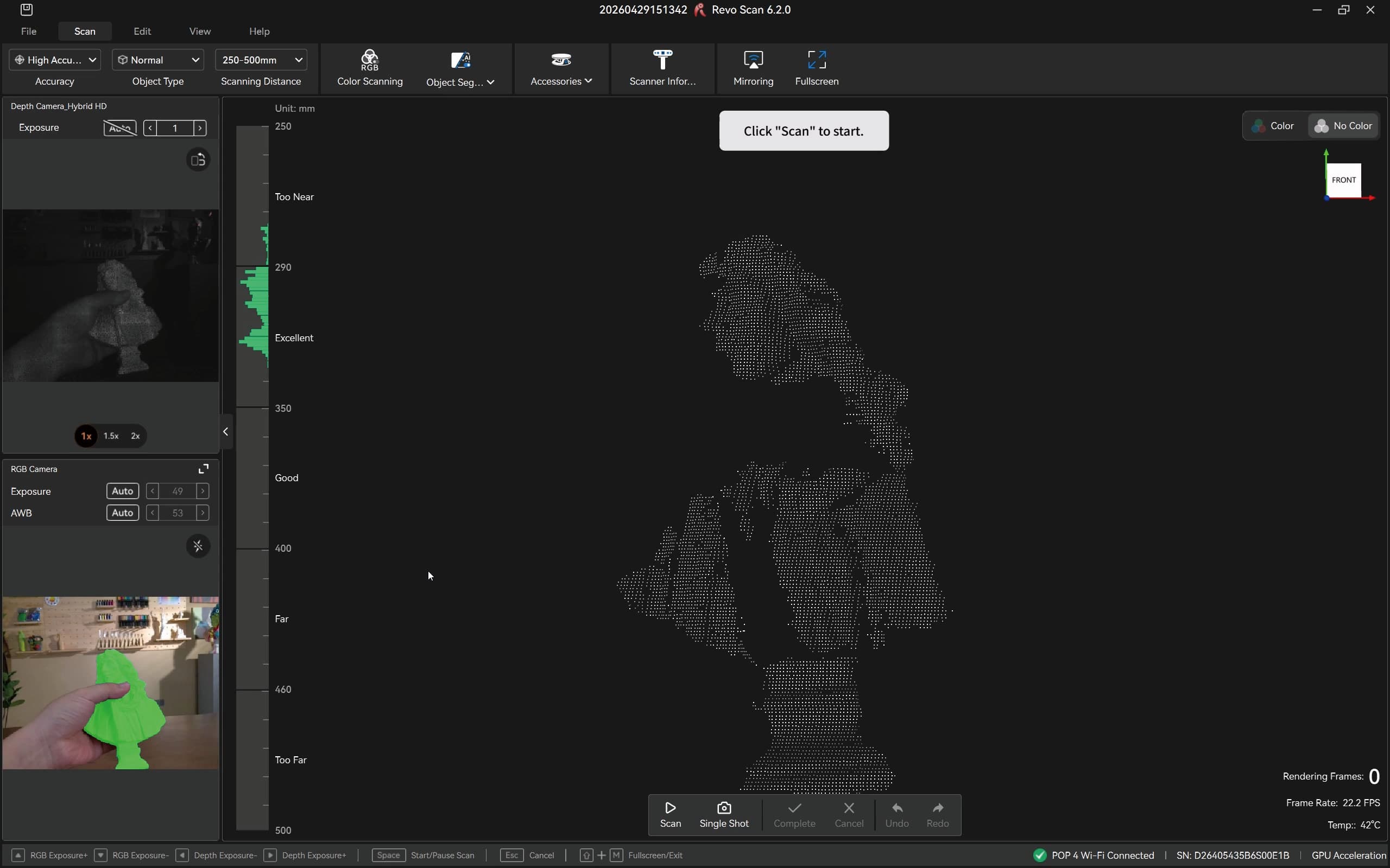 POP 4 3D Scanner