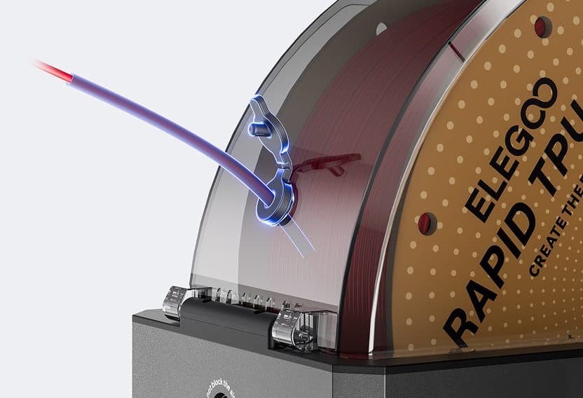 H1 HT: Bypass Outlet for Flexible & Abrasive Filaments